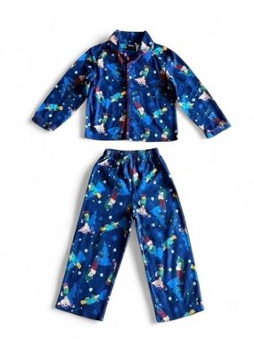 Disney Phineas and Ferb Perry Platypus Fleece Pajamas Boys 4/5